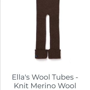 Wool rib pants